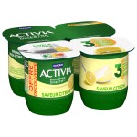 Yaourt bien-être digestif saveur citron 4x125g