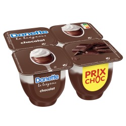 Liégeois au chocolat 4x100g