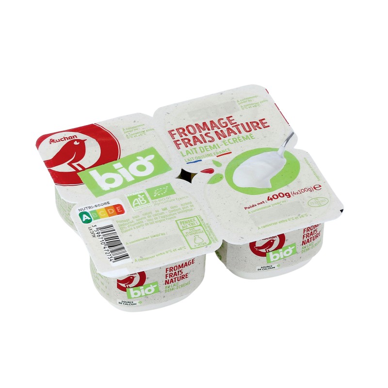 Fromage Frais Nature 4x100g
