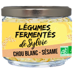 Légumes fermentés chou blanc sésame bio vegan 180g