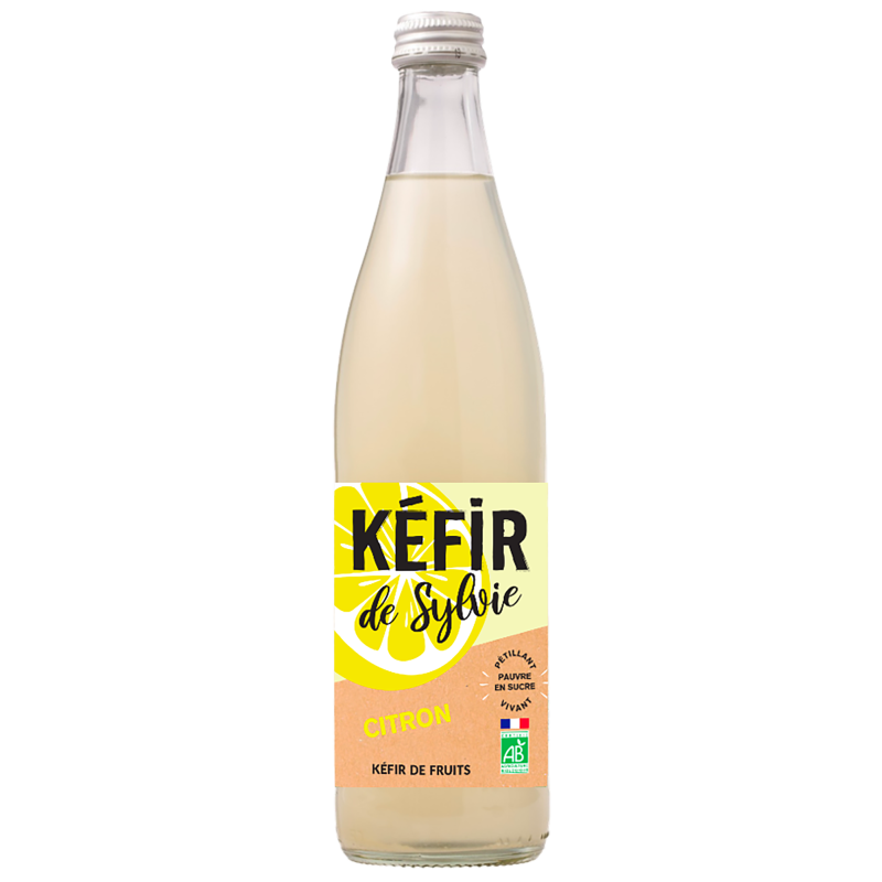 Kéfir pétillant citron bio 25cl