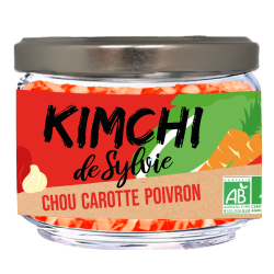 Kimchi chou carotte poivron bio vegan 180g