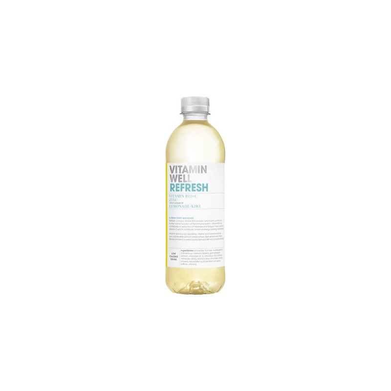 Eau vitaminée refresh limonade et kiwi 500ml