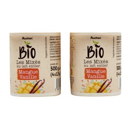 Yaourt Mixés Mangue Vanille 4x125g