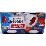 Yaourt à la Grecque sur Lit de Fraises 4x150g
