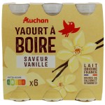 Yaourt à boire à la vanille 6x180g