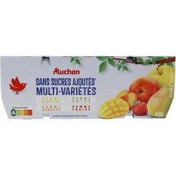 Compote multi variétés sans sucres ajoutés 16x100g