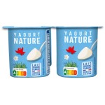 Yaourt nature 4x125g