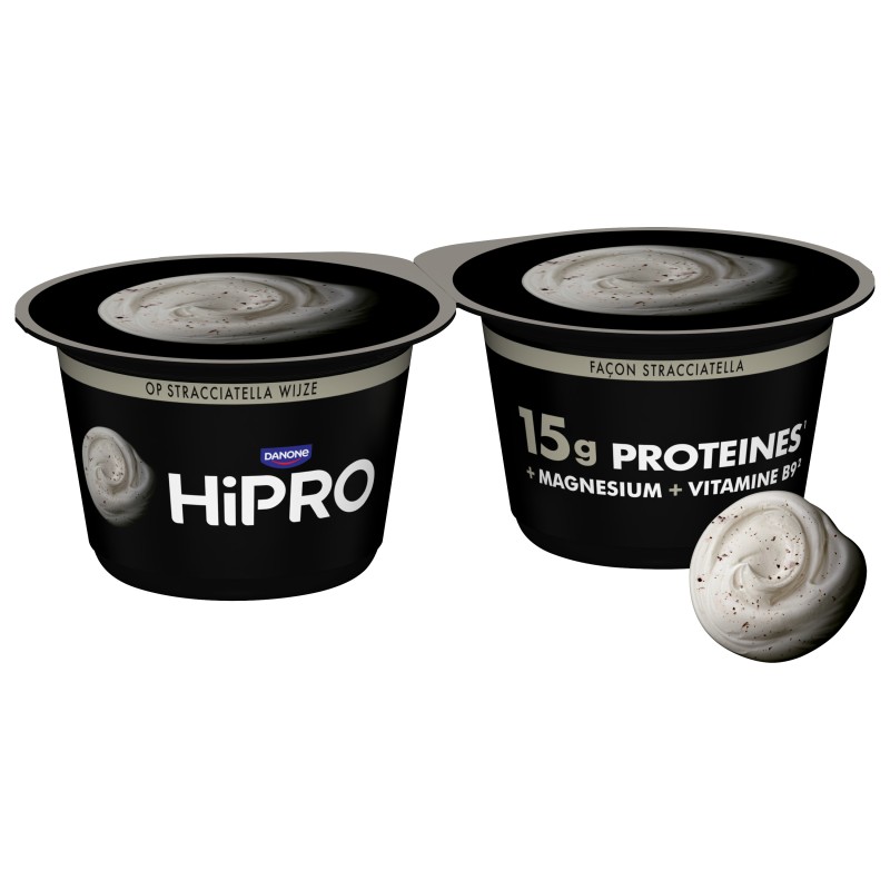 Yaourt stracciatella 15g protéines 2x160g