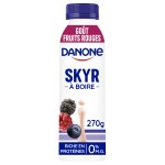 Skyr à boire aux fruits rouges 0%MG 270g