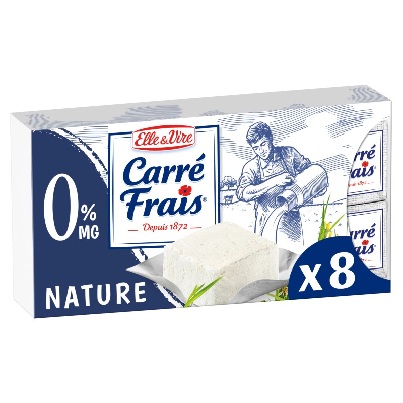 Carré Frais 0%MG 8x25g