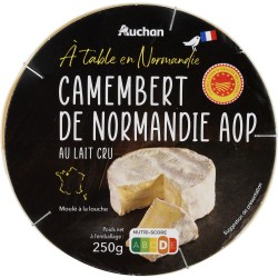 Camembert de Normandie AOP moulé à la louche 250g