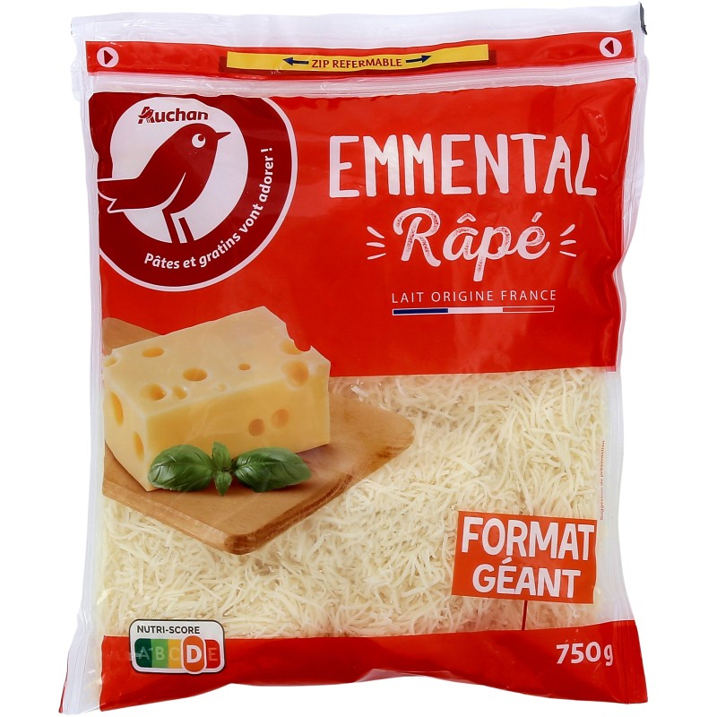 Emmental Râpé 750g