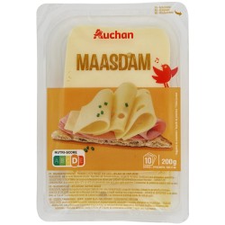 Maasdam 10 tranches 200g