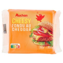 Cheeesy Fondu au Cheedar 10 tranches 200g