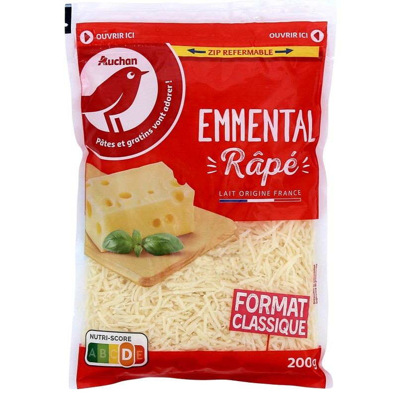 Emmental râpé 200g