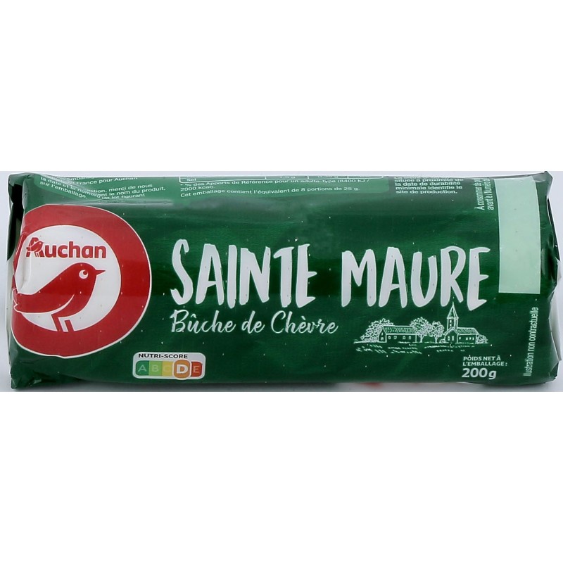 Bûche de chèvre Sainte Maure 200g