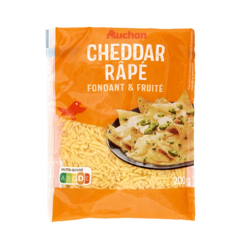 Cheddar Râpé 200g