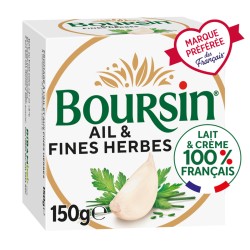Fromage à tartiner ail et fines herbes 150g