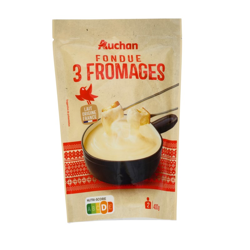 Fondue 3 fromages 400g