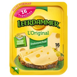 L'original fromage nature en tranche x16 400g