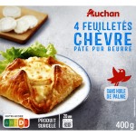 Feuilleté au chèvre x4 400g