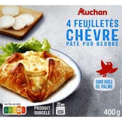Feuilleté au chèvre x4 400g