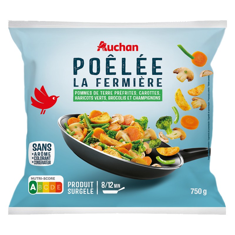Poêlée fermière 750g