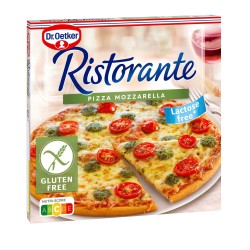 Pizza ristorante mozzarella sans gluten sans lactose 370g