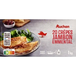 Crêpes emmental jambon x20 1kg