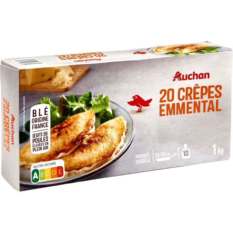 Crêpes emmental x20 1kg
