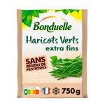 Haricot vert extra fin sans résidu de pesticides 750g