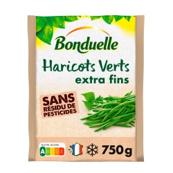 Haricot vert extra fin sans résidu de pesticides 750g