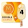 Bâtonnet Double Sunlover White Chocolate Mango & Coconut x4 300g