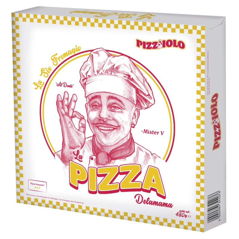 Mister V Pizza 6 Fromages 480g