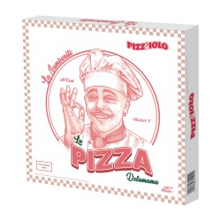 Mister V Pizza au jambon delamama 465g