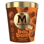 Glace bonbon caramel salé et amande x12 168g
