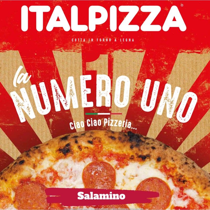 Pizza salami La numéro uno 410g