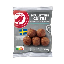 Boulettes de viande cuisinées façon Suédois x25 350g