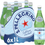 Eau minérale naturelle gazeuse 6x1l
