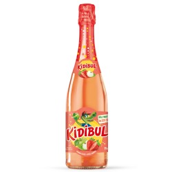 Jus de pomme et fraise pétillant 75cl