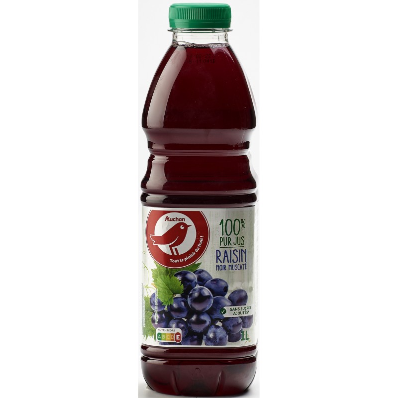 Pur jus de raisin noir muscat 1l