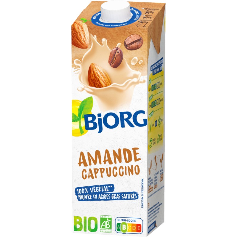 Bio Lait d'Amande Cappuccino 1l