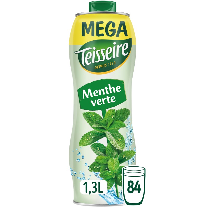 Sirop menthe verte 1.3l