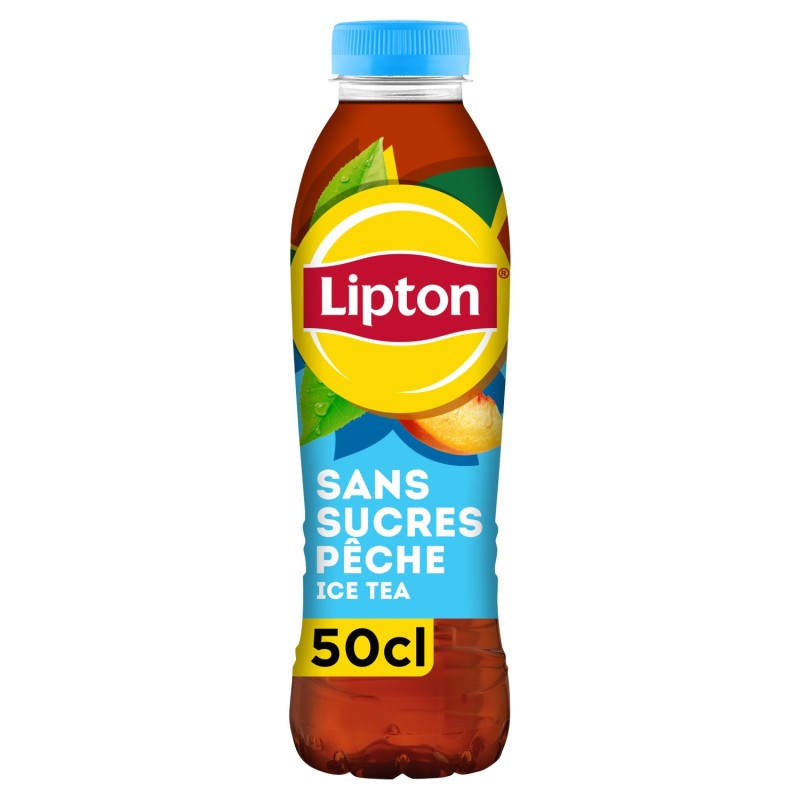 Ice tea pêche sans sucre 50cl