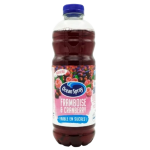 Boisson Cranberry Framboise sans sucre ajouté 1l