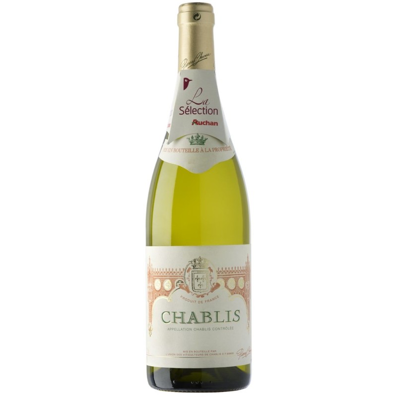 Vin blanc chablis 12% 75cl