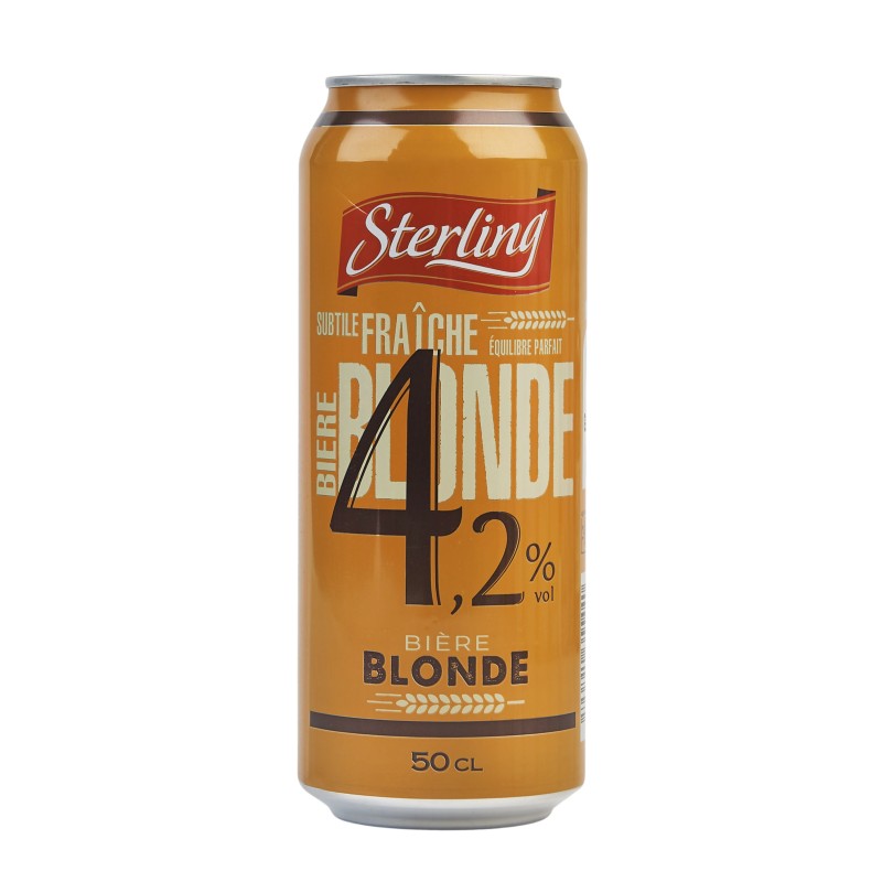 Bière blonde 4,2% 50cl