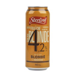 Bière blonde 4,2% 50cl