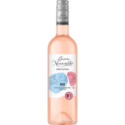 Vin rosé sans alcool 0% 75cl